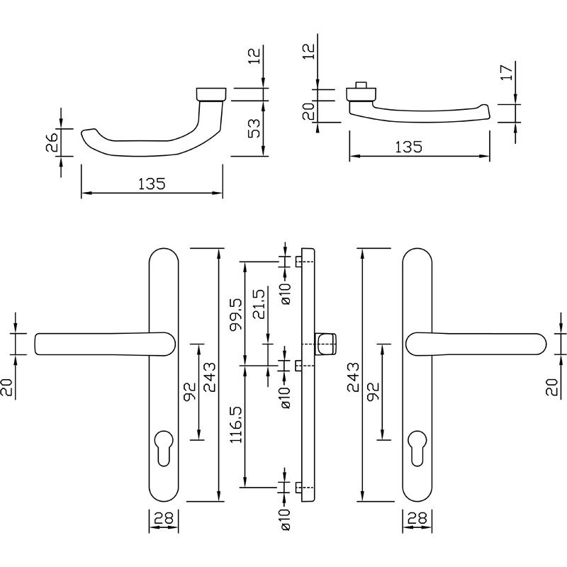 greenteQ DG28.S216.AL.SSN PZ 92 белый/9016 фотография продукта BIGSKZ L
