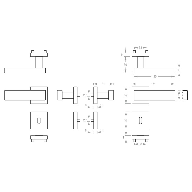 greenteQ Набор объектов DG 86.ER.QRS Cat.3 фотография продукта BIGSKZ L