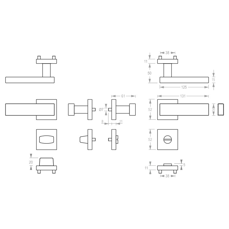 greenteQ Набор объектов DG 86.ER.QRS Cat.3 фотография продукта BIGSKZ L